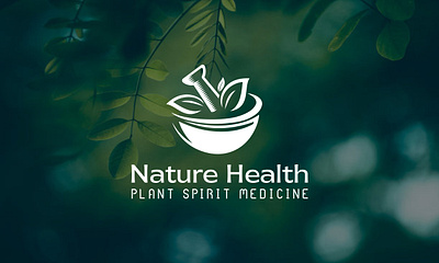 Nature health and medical logo branding graphic design icon illustration logo pill