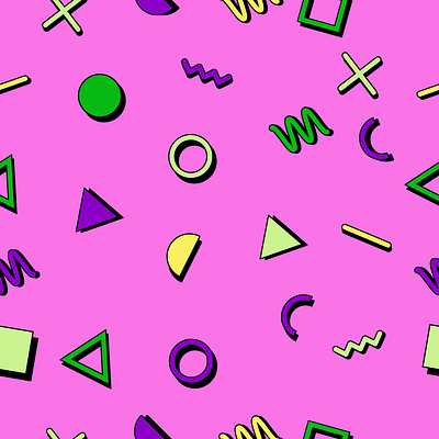 Memphis pattern seasons 4 seasons 80s memphis fall geometric memphis memphis design memphis pattern pattern pattern design pop art seasons shapes spring summer winter