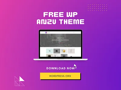 Get Anzu WordPress Theme For Free 3d animation anzu branding builder design graphic design illustration logo motion graphics plugins responsive site builder template theme ui web design website wordpress wp