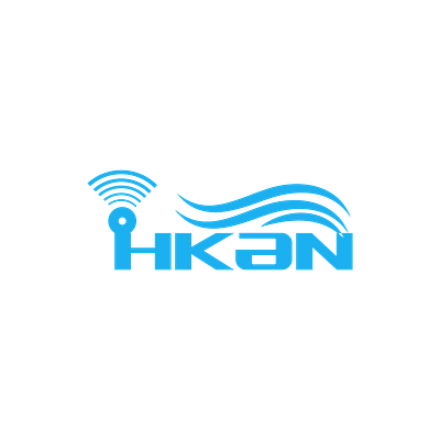 HKAN LOGO branding design flat graphic design icon illustration logo vector
