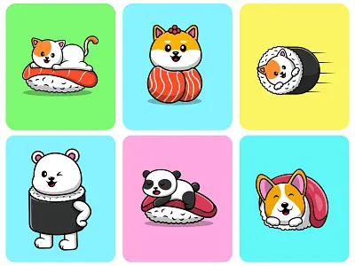 Animal Sushi pet