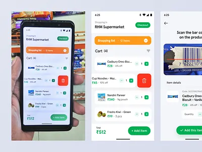 🛒 Cashier-less checkout app! amazon cashier less cashier less shopping gouthamgtronics grocery grocery shopping shopping