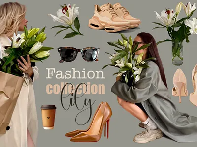 Fashion collection lily art artists artsvkl artwork branding fashion graphic design illustration illustrations