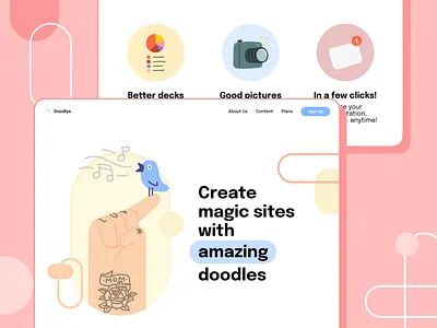 Hero header magic ✨ branding design illustration illustration design illustrations illustrations／ui illustrator logo ui ux