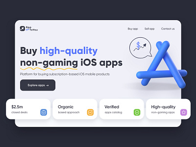 Apptoyou.io | by Applace app applace apps appstore branding design graphic design illustration ios logo minimal mobile platform service site ui ux vector web website