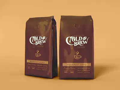 coffee bag design design graphic design typography