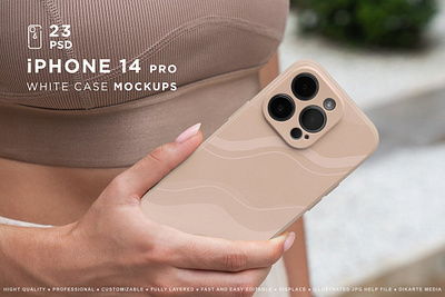 iPhone 14 Pro Case Mockup's device mockup iphone case mockup iphone x mockup mock up mock up wall frame mockup mockup bundle mockup iphone presentation print mockup silicone case sticker template