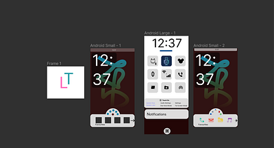 Reframe Launcher android apple branding design flat google graphic design illustration ios ipad iphone launcher logo mobile os tablet typography ui ux vector