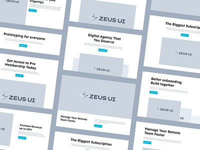 Hero sections for websites - Web UI kit header hero hero screen hero section main screen main section ui kit web web ui web ui kit webdesign