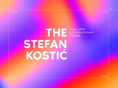 Personal branding project branding personal typography website