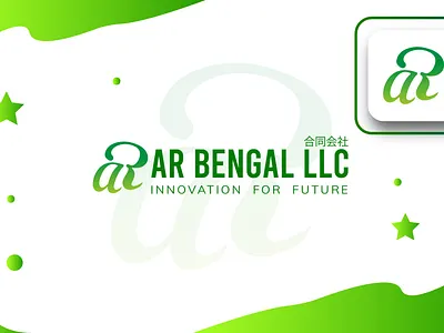 AR LETTER LOGO branding design graphic design illustration illustrator logo typography ui ux