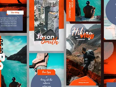 FREE Vlog Instagram Stories Pack branding catalog clean design graphic design illustration indesign instagram instagram stories magazine motion graphics pack print printable stories stories pack template ui vlog vlog instagram