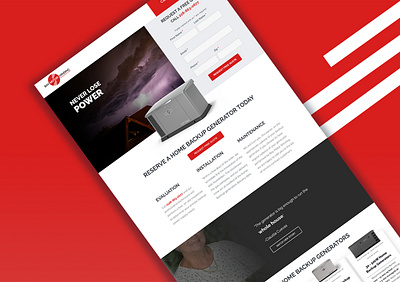 BMW Generators | Home Generator Web Design design electrician web design generators graphic design home generators home generators web design modern modern web design ui web design website design