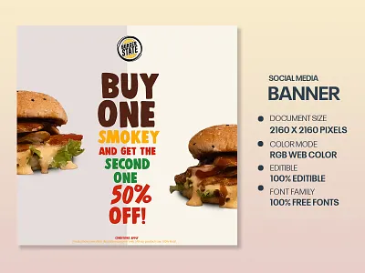 Social Media Banner Template branding design graphic design illustration logo social media banner social media post design story design ui