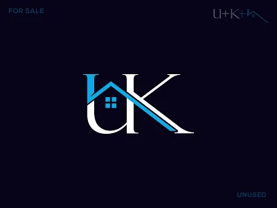 UK real-estate logo branding clean design graphic design icon logo uk vector