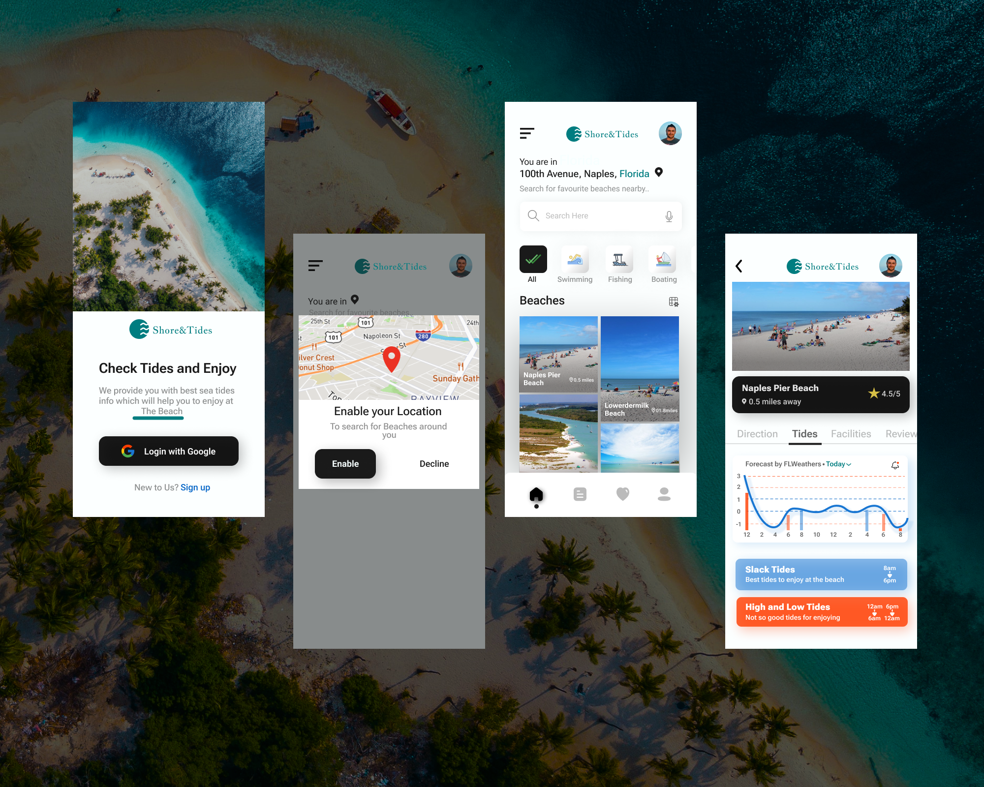Example of Web & Mobile UI Design