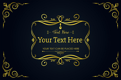 Greeting Card Template. Invitation Card. print ready