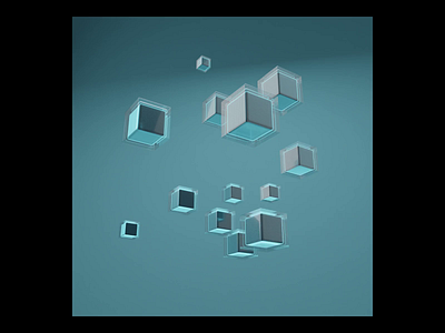 A lot of cubes 3d animation blender blender3d cyclesrender design geometrynodes graphic design graphics motion graphics render