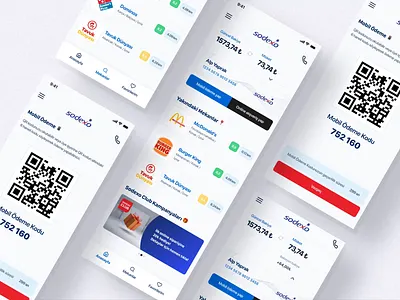 Sodexo App. Redesign application design mobile product redesign ui userinterface