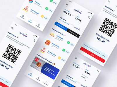 Sodexo App. Redesign application design mobile product redesign ui userinterface