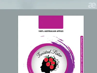 Cider Can Design apple beer can can design cider label packaging