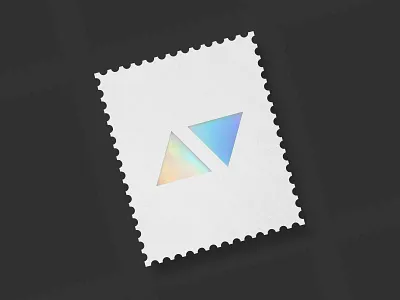 038 card holographic icon realistic