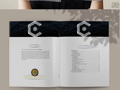 Crypto Report Design catalougue cover crypto illustration magazine nft page print proposal report