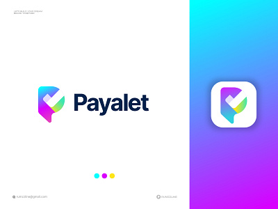 Wallet Logo - Fintech Logo - Crypto Payment - Payalet Logo branding business logo card crypto logo ecommerce fintech logo logo designer logodesign modern p logo nft p logo payment logo tech technology wallet logo