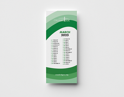 March/Shamrock Themed Bible Bookmark Design adobe indesign bookmark design design graphic design mockup print design typography vector