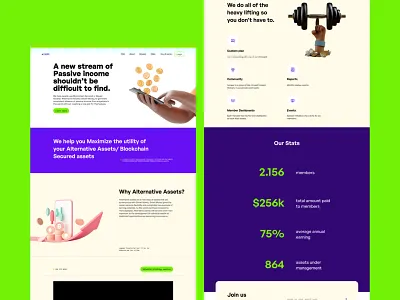 aSQRD Web Pages blockchain clean design design illustration minimalistic design responsive design smart money ui ui design uiux user interface web design website