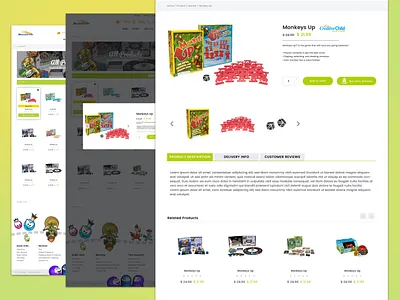 Roosterfin Games branding design ecommerce human centered design illustration illustrator ui ui design ux ux design