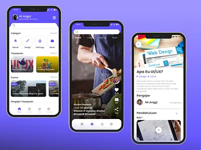UI APP "LifeSkill" competition daily life design app learning place 2 simple skill ui uiux ux won