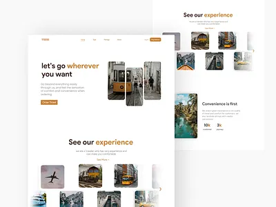 UI Web "Travel" design uiux design web travel agen travel ticket traver web ui ui web uiux ux