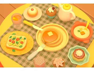 Bon Apetit ! 3d 3d art 3d illustration design graphic design illustration