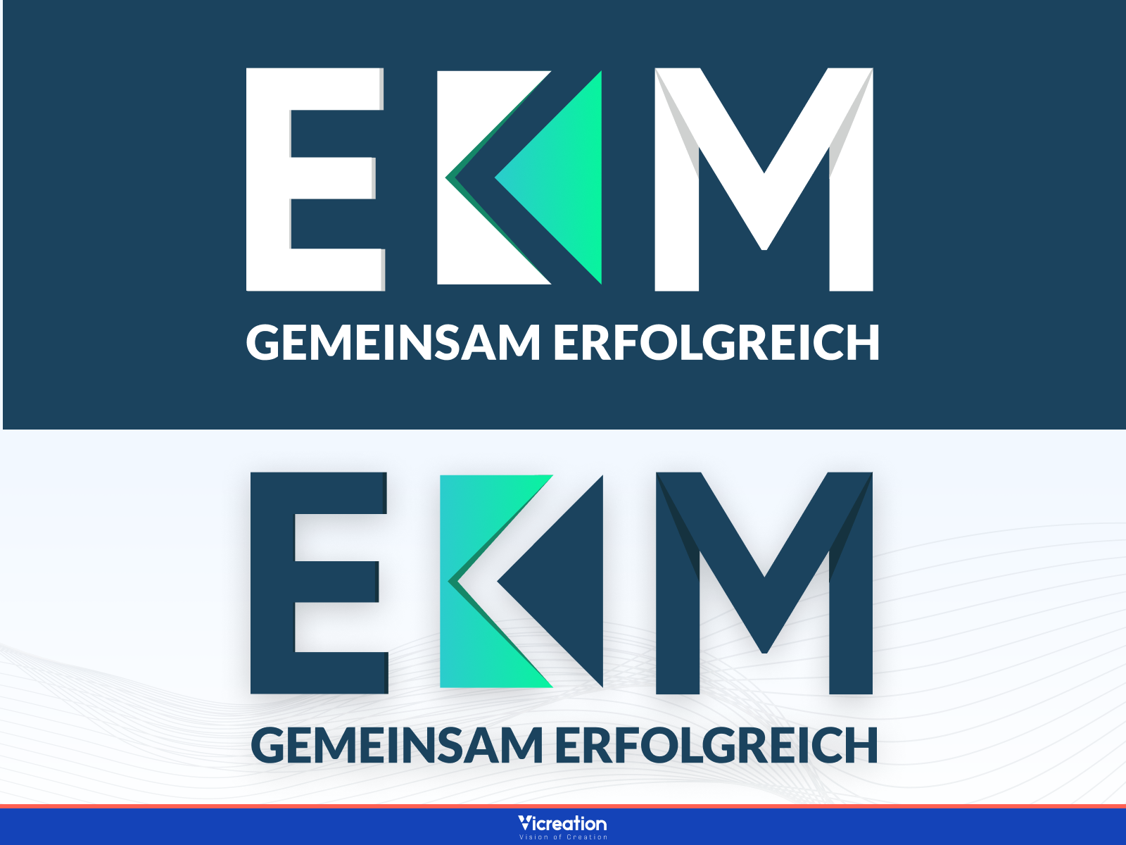 Example of EKM GBR Corporate Logo Design