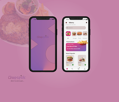 Food Delivery Mobile App Ui app branding mobile typography ui ux