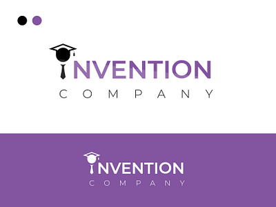 INVETION Company Logo Design brand branding elearnning illustration learn learning logo train training ui ux