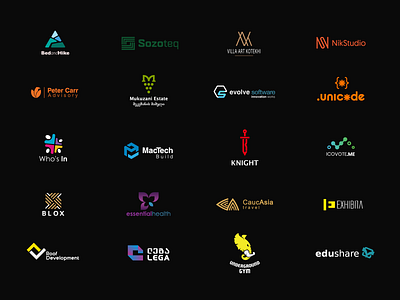 Logo collection branding creative design graphic design logo logo collection logos simple