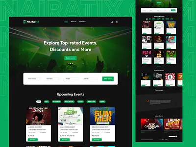 Nairatix Landing Page Redesign designinspiration uidesign uiinspiration uiux uiuxdaily uiuxdesigner ux uxdesign uxdesigner uxuidesign