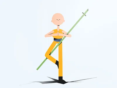 Shao Lin 2d 2d animation animation character character design design graphic graphic design illustration illustrator