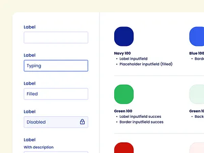 Design Library for E-Health web application application components dashboard design system figma health library software token tokens ui user interface