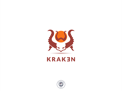 Kraken logo animals apparel graphic design kraken