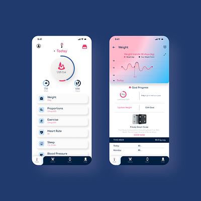 Fitness Monitoring App Through Smart Devices abstract app design application design brand branding creative design fitness fitness app flat illustration ui uiux ux design ux research vector