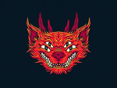 MNSTRS - CAT acid animal art artwork cat character design face fun illustration illustrator mad monster mutant nft print sticker t shirt tshirt vector