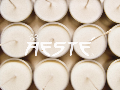 Aeste | Logo, Brand Identity & Packaging brand identity branding candle packaging candles design brief design challenge graphic design logo logotype packaging packaging design visual identity wellness welness design