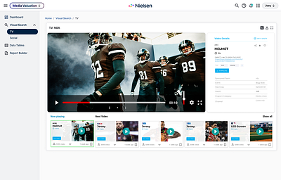 Media Valuation artwork design ui ux web website
