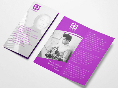 inMusica depliant brand brand design branding business design logo
