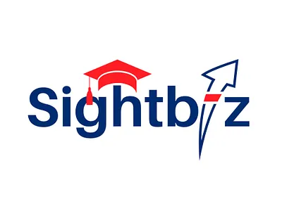 Logo Design for sightbiz academy academic academy logo ads banner business card design graphic design illustration logo study logo t shirt typography vector website cover design