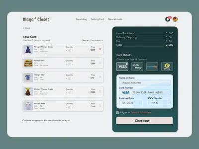 Checkout Page checkout credit card daily ui design payment ui ui design ux