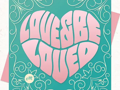 Valentine Concept card concept design draw letters graphic design illustration lettering lettering art letters valentine